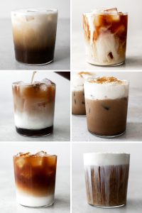 انواع نوشیدنی قهوه سرد